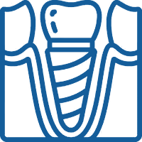 Icono de implantes dentales
